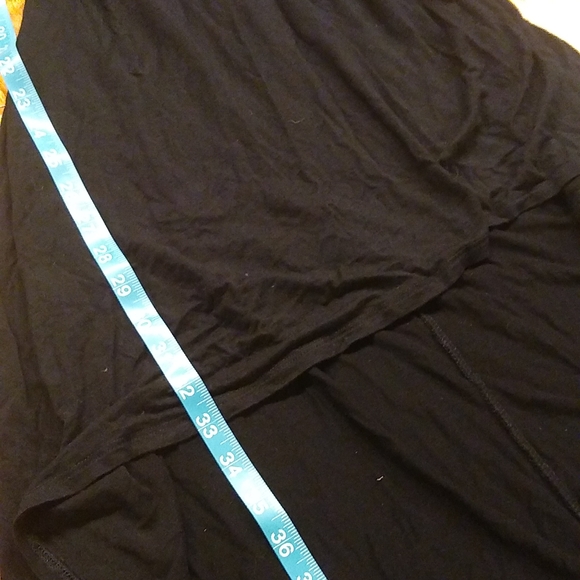 Sold 3/$15 sale Black high low cross back dress - Picture 11 of 11